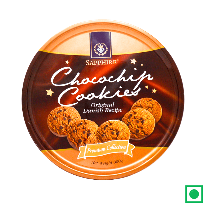 Sapphire Premium Collection ChocoChip Butter Cookies 800g - Remkart