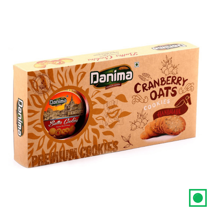 Danima Cranberry Oats Cookies Combo, 250g - Remkart