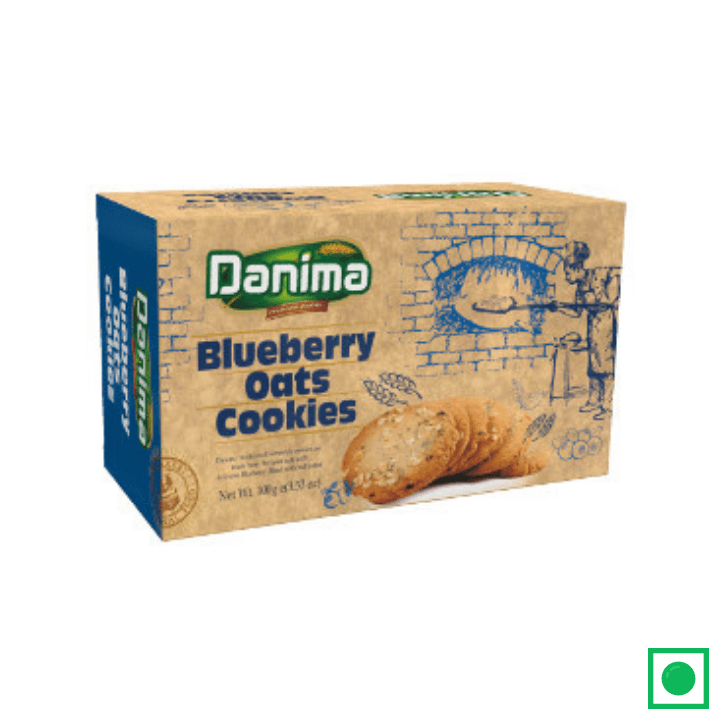 Danima Blueberry Oats Cookies 100g - Remkart
