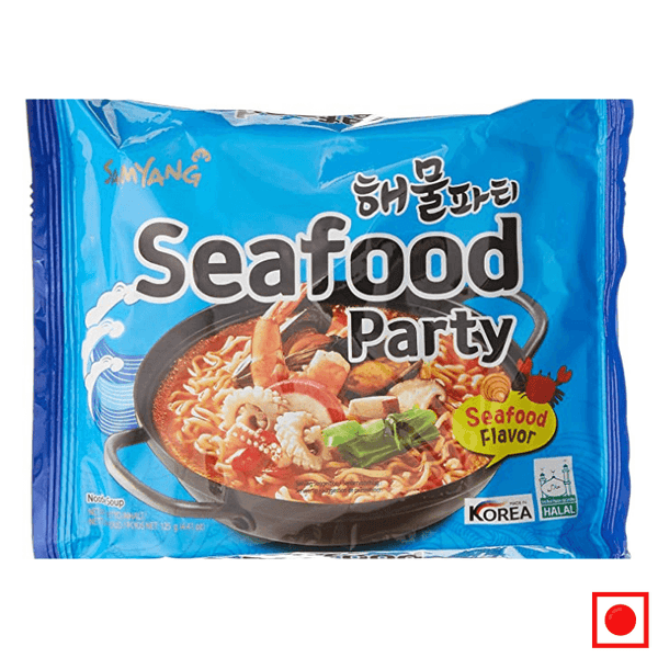 Samyang Seafood Party Ramen Noodles 125g - Remkart