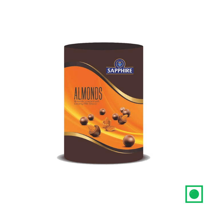 Sapphire Almonds Covered in Milk Chocolate, 45g - Remkart