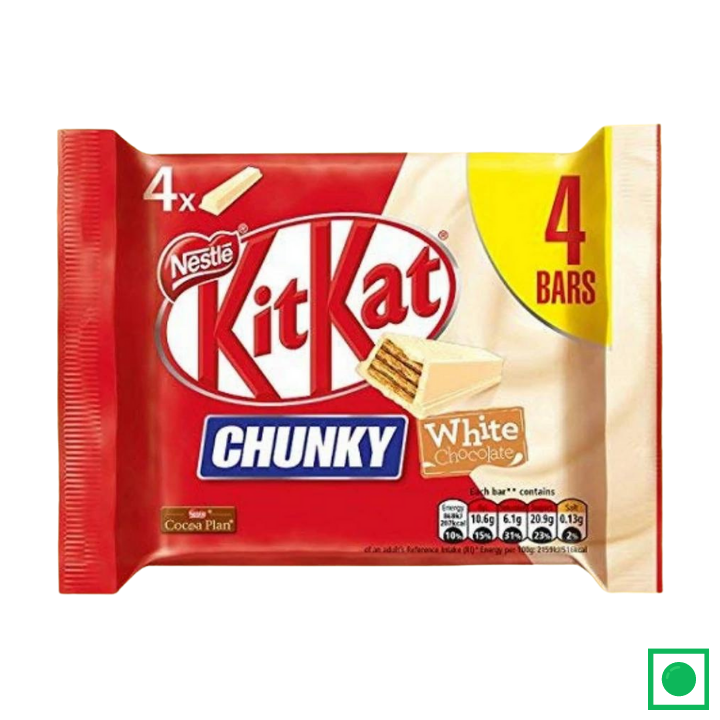 Kitkat Chunky White Chocolate 4 Bars (4 X 40g) (IMPORTED) - Remkart