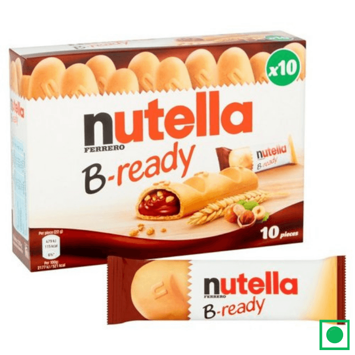 Nutella B-Ready (Pack of 10), 220g - Remkart