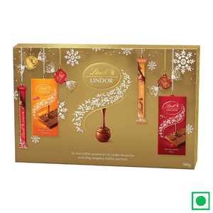 Lindt Lindor Assorted Chocolate Selection Gift Box, 500g - Remkart